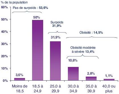 Le surpoids et l’obésité en France